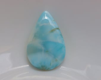 Larimar Cabochon, Top Quality Designer Larimar Gemstone, Natural Larimar, Larimar Gemstone, Larimar Cab, Larimar Stone For Jewelry.