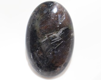 Kamień palmowy Iolite Sunstone, piękny naturalny kamień palmowy Iolite, ogień Iolite z iskrami Sunstone, luźny kamień palmowy Iolite Sunstone