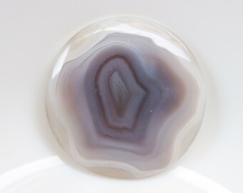 Naturlig Botswana agat cabochon, etiska kristaller, helande sten, emotionell balanssten, helande kristall, ficksten, lös sten.