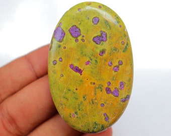 Atlantisite Palm Stone, Natural Atlantisite Palm Stone Smooth Hand Polish, Atlantisite Pocket Stone Palm Stone, Atlantisite Crystal