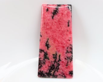A+ Big Size Rhodonite Cabochon, Polished Rhodonite Cabochon, Loose Stone , Rhodonite Pocket Stone, Natural Rhodonite, For Jewelry Gemstone