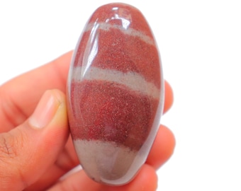 Pietra di Shiva Lingam, pietre sacre di Shiva Lingam dal fiume Narmada, India, levigata, roccia di fiume, regalo unico, decorazione per la casa, Shiva Lingam curativo
