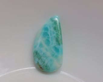 Larimar Cabochon, Top Quality Designer Larimar Gemstone, Natural Larimar, Larimar Gemstone, Larimar Cab, Larimar Stone For Jewelry.