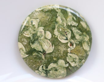 Rainforest Rhyolite Cabochon Stone, Healing Rainforest Jasper Crystals, Healing Rhyolite Stones, Pocket Stone, Loose Stone, Gemstone.