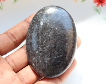 Nuummite Palm stone - polished stones - healing crystals and stones - Nuummite stones - Nuummite Palms, healing stone, christmas gift.