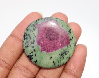 Cabujón de rubí zoisita A+ / Piedra para la ansiedad / Piedra preciosa suelta / Cristal / Rubí zoisita / Cabujón / Piedra curativa / Piedra preciosa / Piedra de bolsillo /