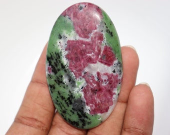 Cabujón de rubí zoisita A+ / Piedra para la ansiedad / Piedra preciosa suelta / Cristal / Rubí zoisita / Cabujón / Piedra curativa / Piedra preciosa / Piedra de bolsillo /