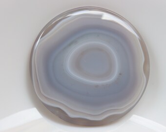 Naturlig Botswana agat cabochon, etiska kristaller, helande sten, emotionell balanssten, helande kristall, ficksten, lös sten.