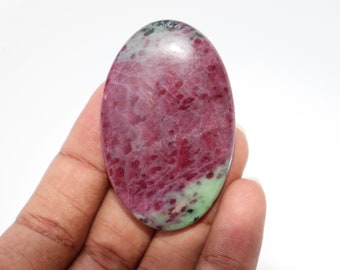 Cabujón de rubí zoisita A+ / Piedra para la ansiedad / Piedra preciosa suelta / Cristal / Rubí zoisita / Cabujón / Piedra curativa / Piedra preciosa / Piedra de bolsillo /