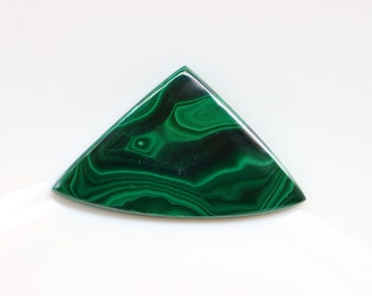 Malachite Cabochon, Natural Malachite Cabochon For Making Jewelry, Malachite Cabochon, Loose Stone, Pocket Stone, Gemstone, Healing Crystal