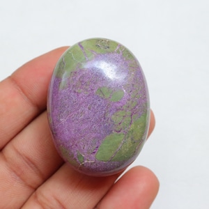 Beautiful Stichtite Palmstone, Stichtite Stone Soap, Polished palmstoneRare Collection,Healing Crystal, Chakra, Stichtite Handmade Palms