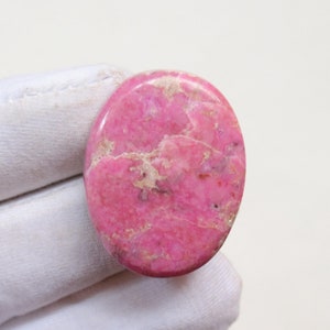 Cabujón de calcita de cobalto rosa raro, piedra preciosa de calcita de cobalto natural, calcita de cobalto del Congo, calcita rosa pulida a mano, joyería