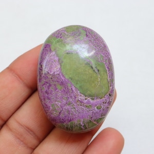 Beautiful Stichtite Palmstone, Stichtite Stone Soap, Polished palmstoneRare Collection,Healing Crystal, Chakra, Stichtite Handmade Palms