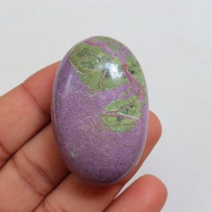 Beautiful Stichtite Palmstone, Stichtite Stone Soap, Polished palmstoneRare Collection,Healing Crystal, Chakra, Stichtite Handmade Palms