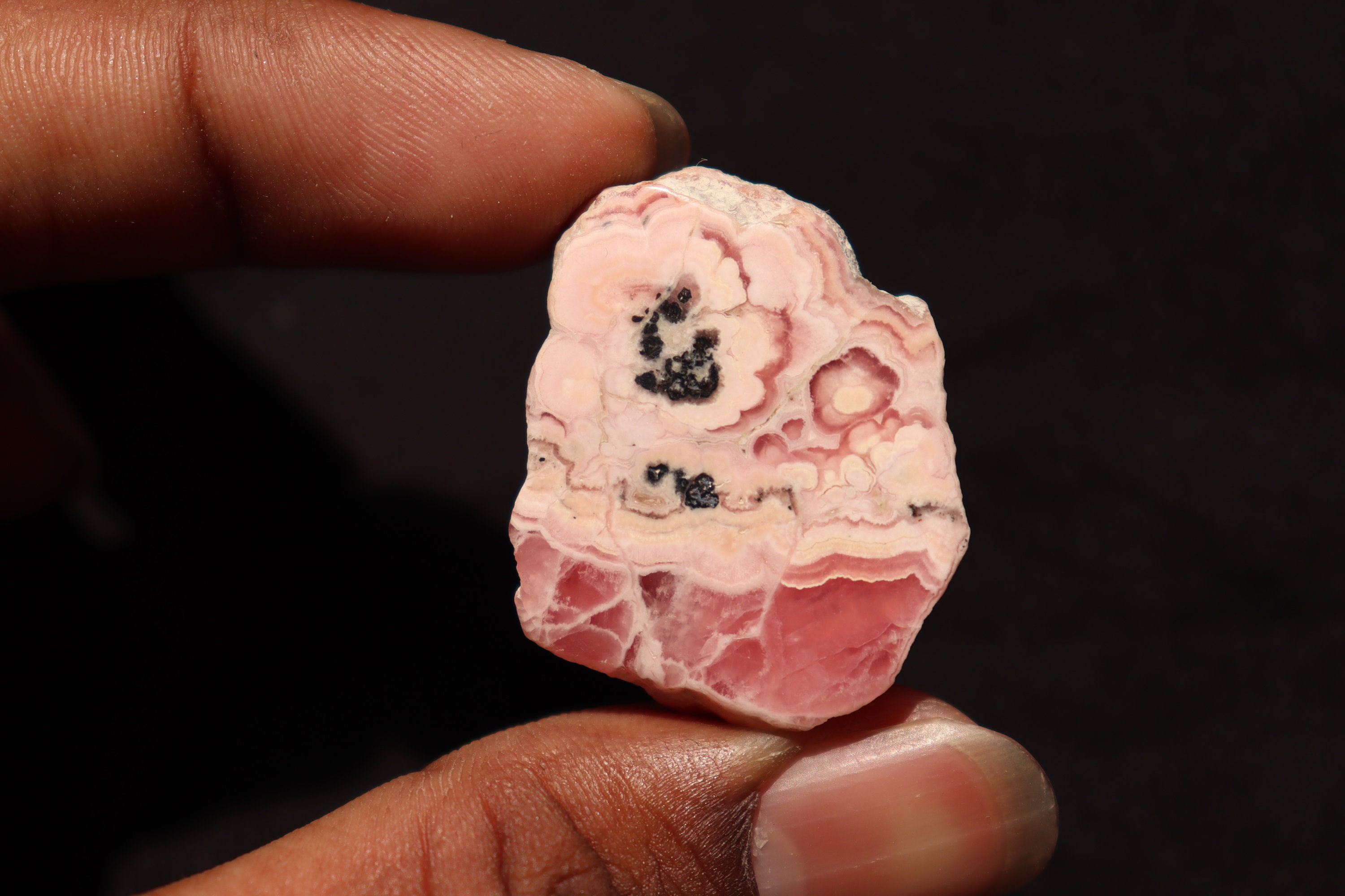 ロードクロサイトスライス - 高品質のアルゼンチン産ロードクロサイト