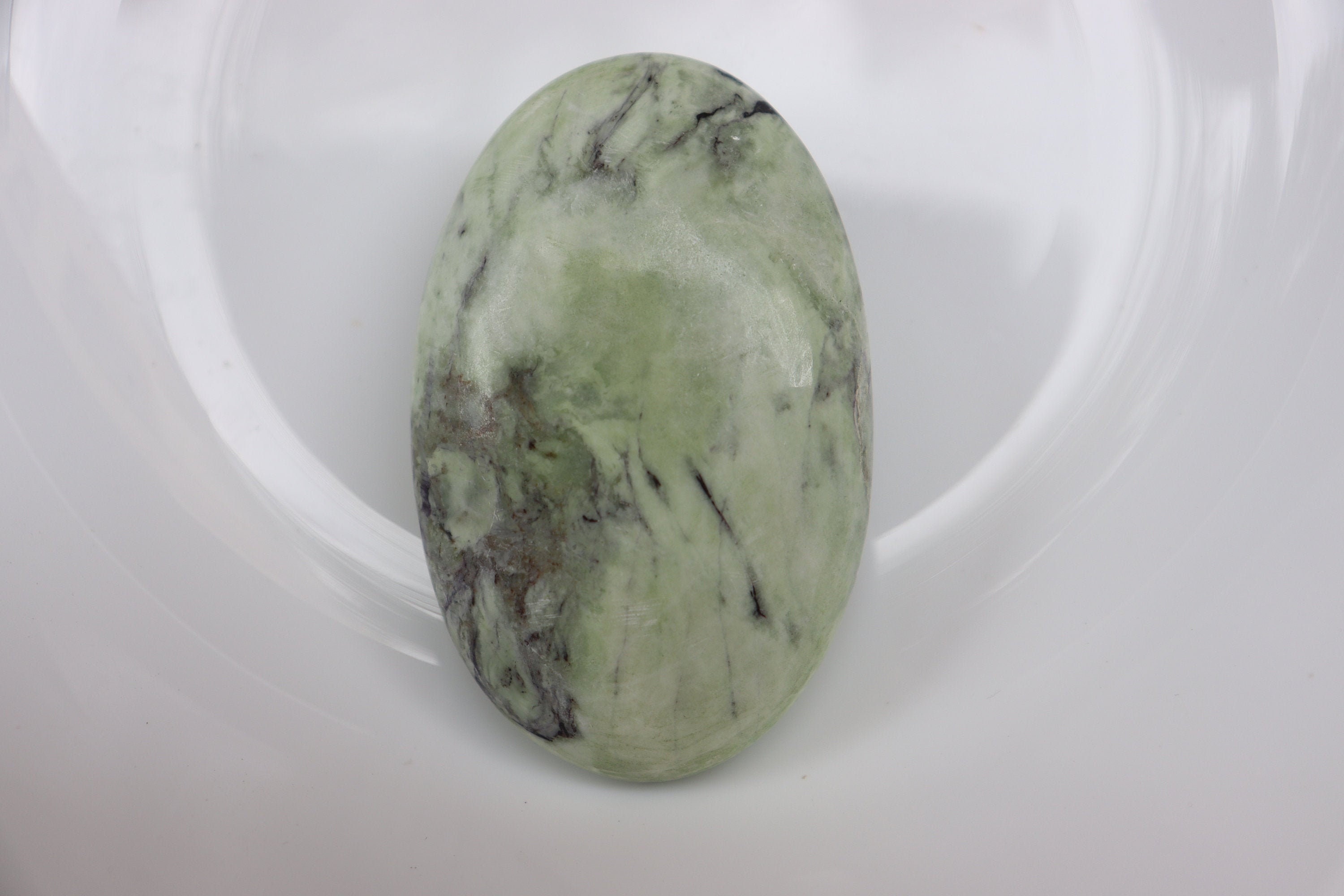 Nature Kammererite Palm stone Green Kammererite Palm Stone Etsy