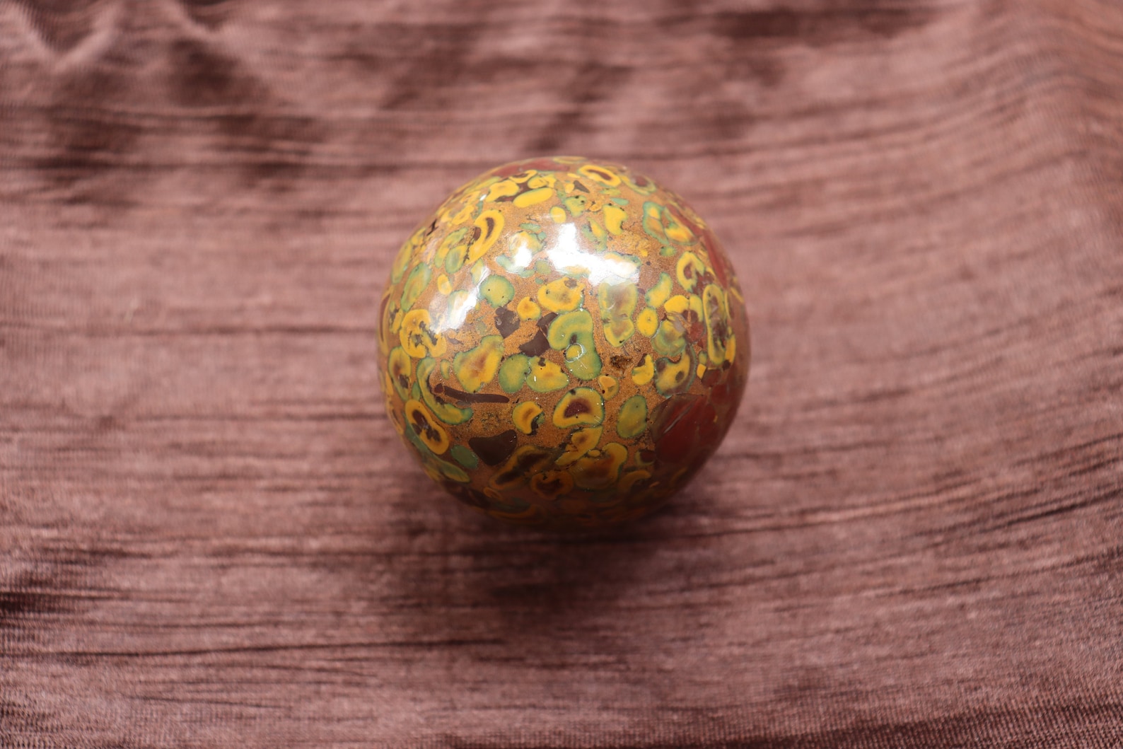 Natural Fruit Jasper Sphere Healing Crystal Sphere Fruit Etsy UK