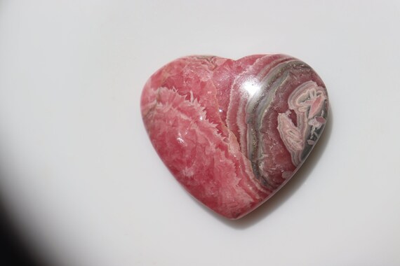 Rhodochrosite Pocket Hearts Stones Rhodochrosite Pocket Hearts Stones