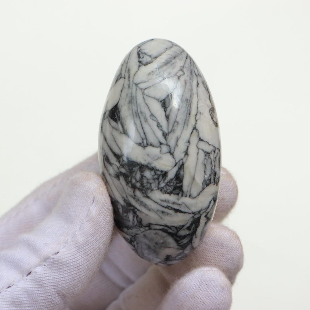 Rare High Grade Pinolith Jasper Shiva Lingam Stone, Natural Designer ...