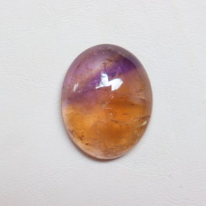 Superb Quality Ametrine Cabochon, Natural Ametrine Gemstone, Ametrine from Bolivia, Citrine and Amethyst, Loose Gemstone For Making Pendant image 2