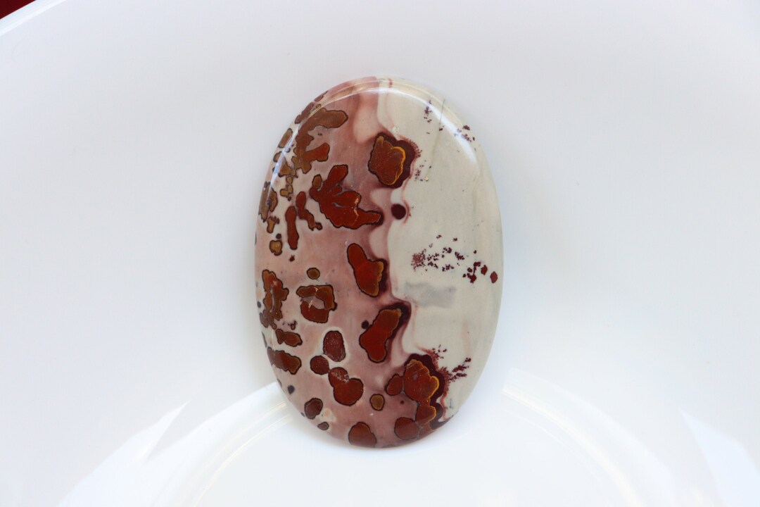 Natural Coffee Bean Jasper, Cabochon Coffee Bean Jasper, Gemstone