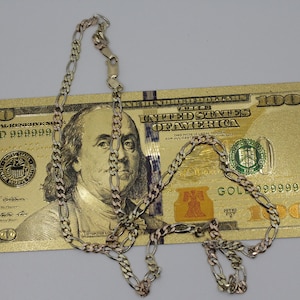 100 Dollar Lucky Gold Bill