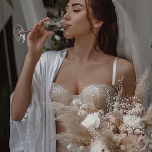 wedding lingerie, white lingerie, honeymoon lingerie, bridal lingerie set, wedding day lingerie, babydoll lingerie, bride lace lingerie set