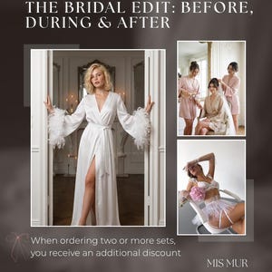 White Satin Bridal Slip Dress, Wedding Nightgown