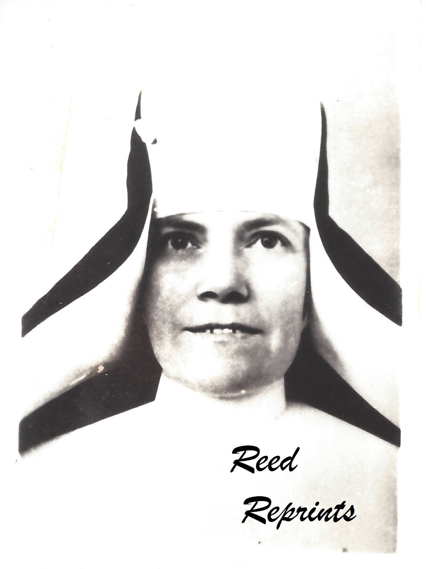 Vintage Photo Nun Habit Veil Head Covering Religious Catholic Etsy