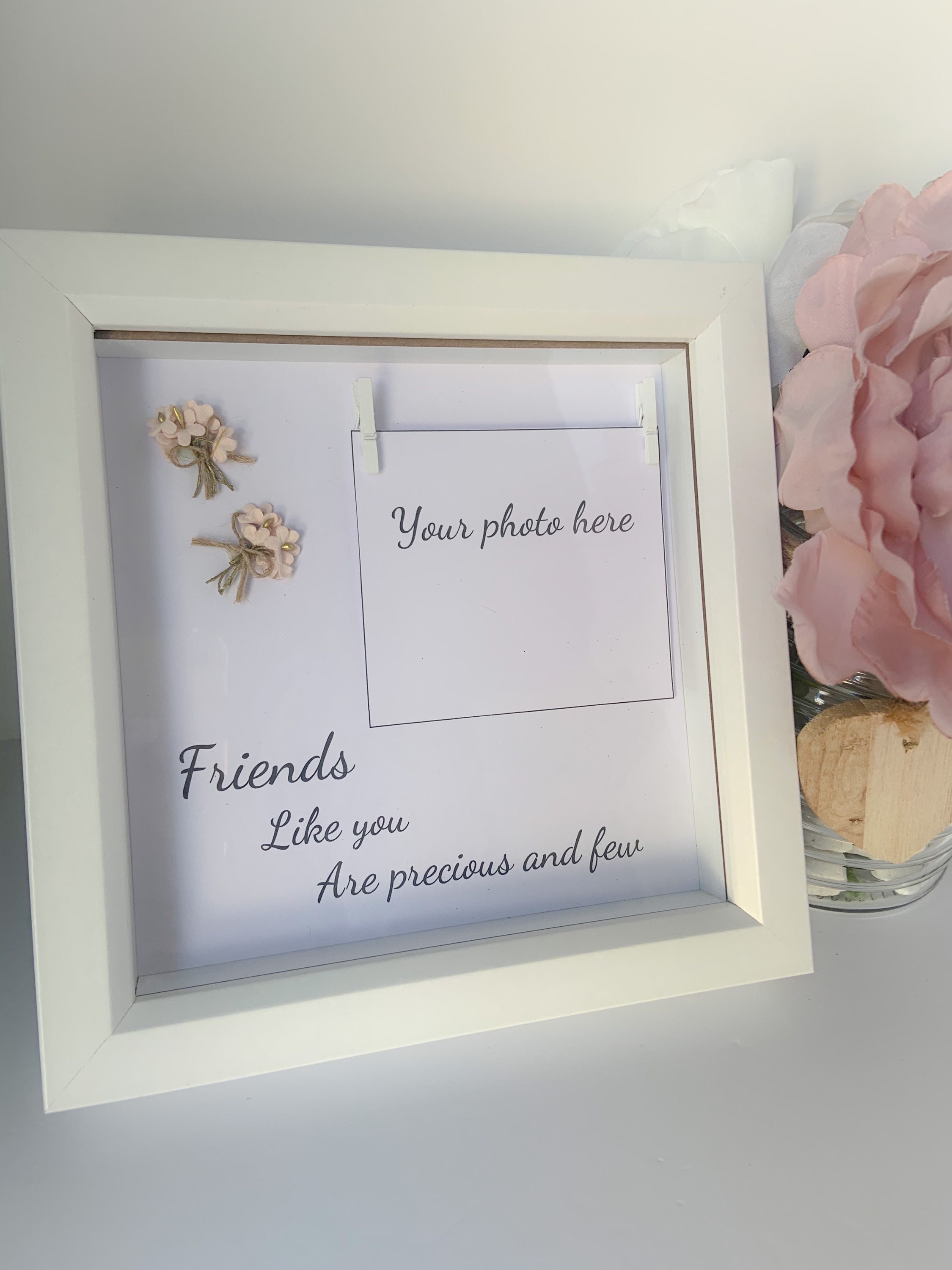 Best Friends Photo Frame Box Frame Gift for Friend Best Etsy UK