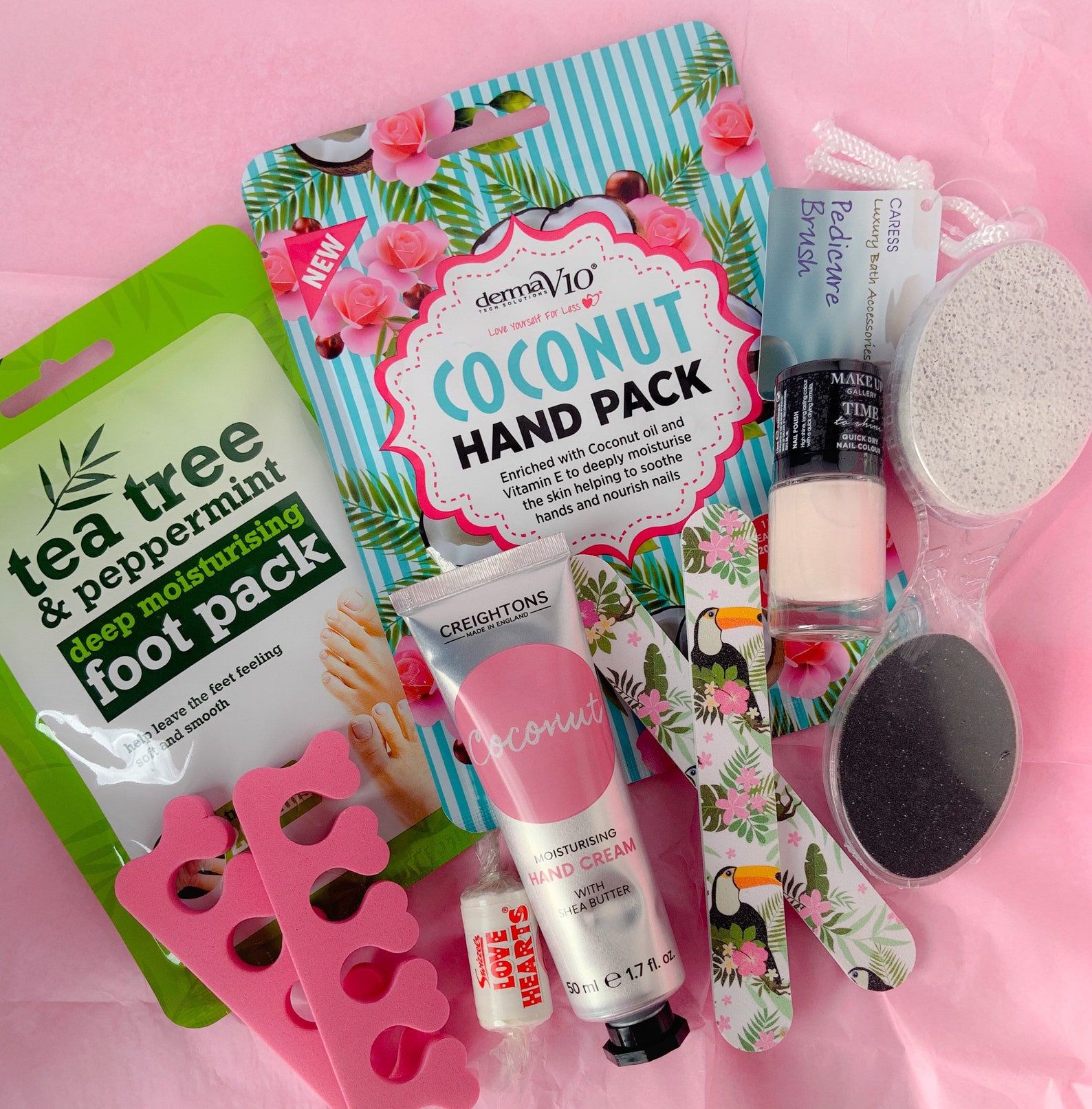 Manicure Pedicure Gift Set Nail Care Gift Box Pamper Gift Etsy