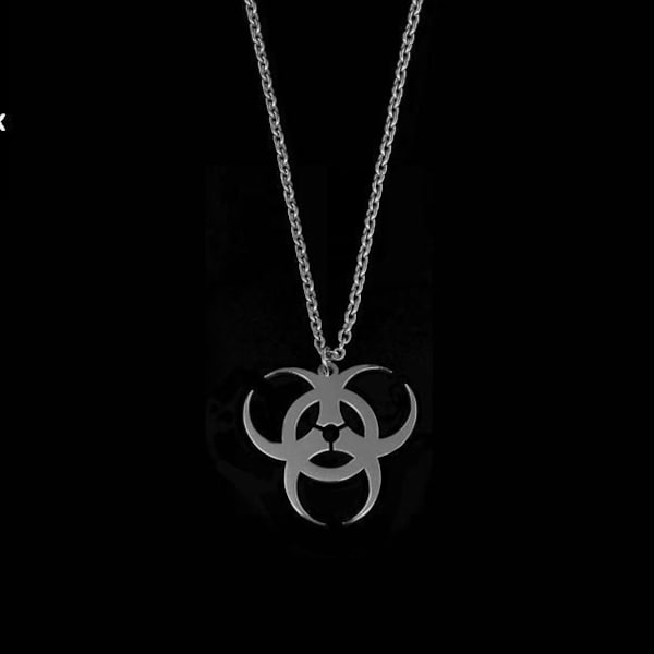 BioHazard Radioactive Pendant Chain Necklace