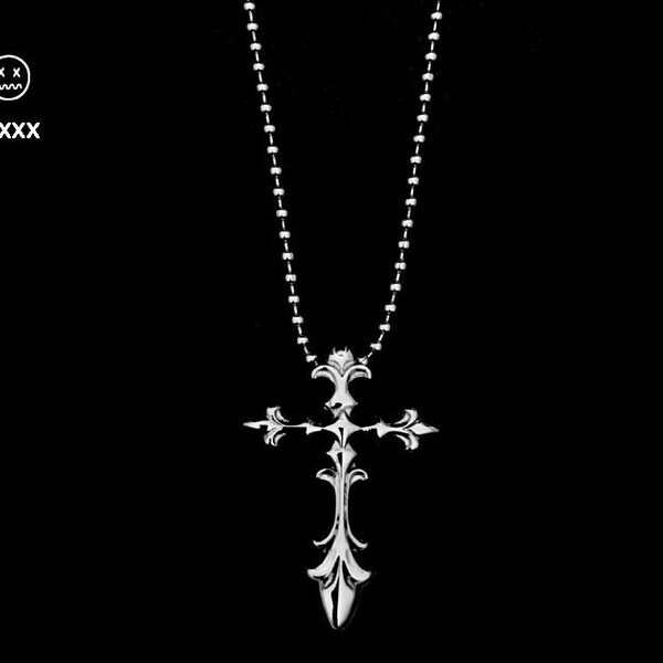 Cross Pendant Chain Necklace