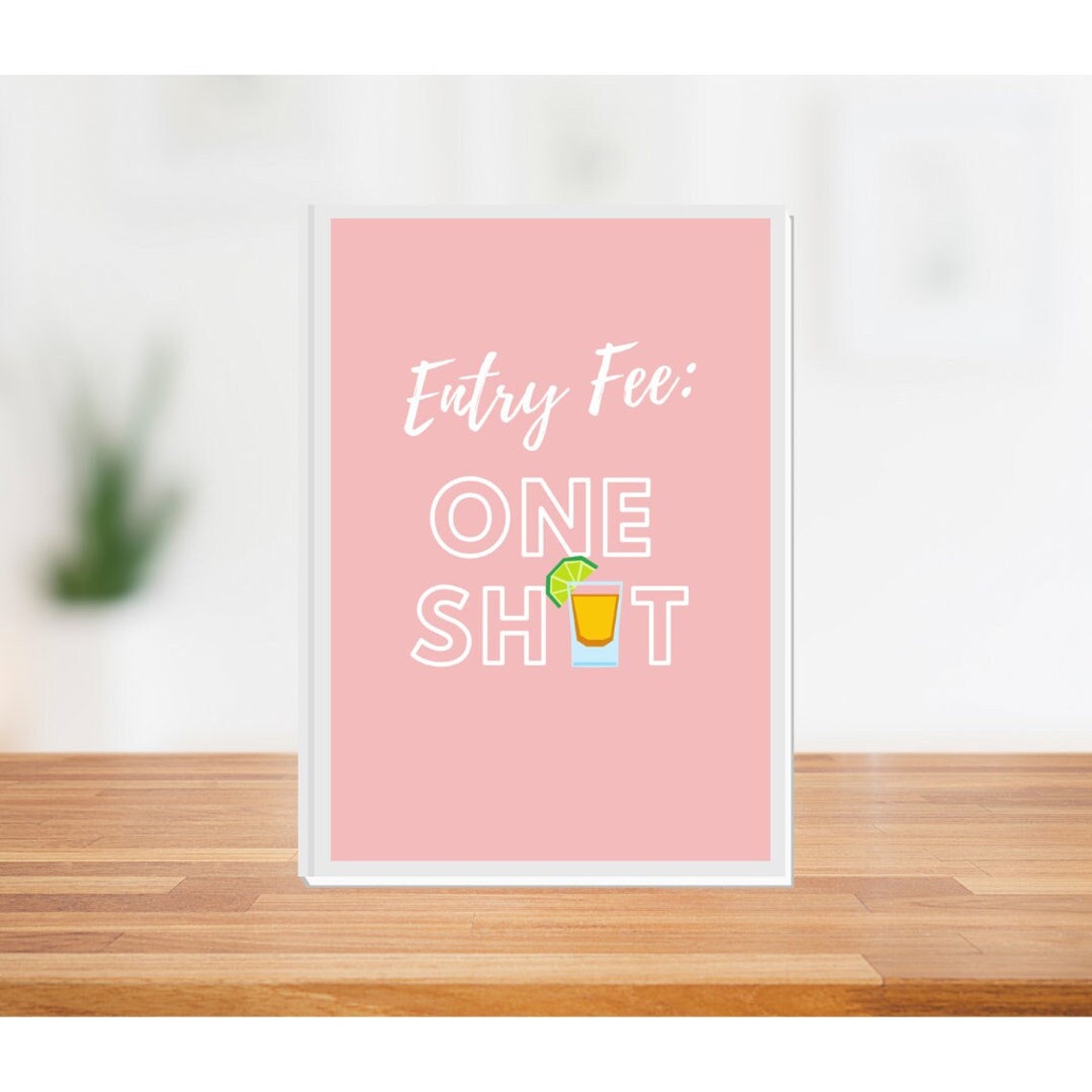 entry-fee-one-shot-sign-printable