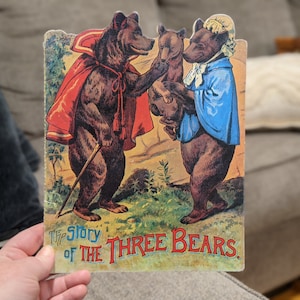 The Story of The Three Bears Antique Reproduction