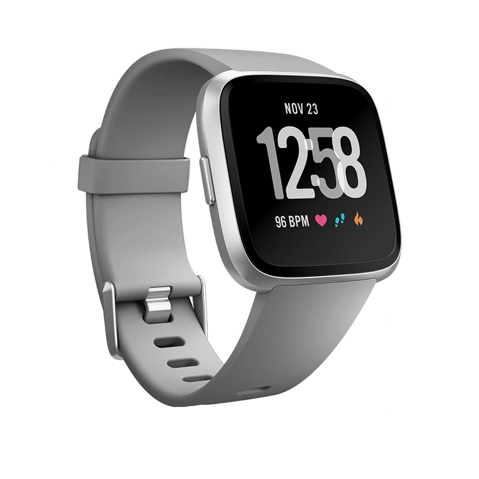 gray fitbit versa band
