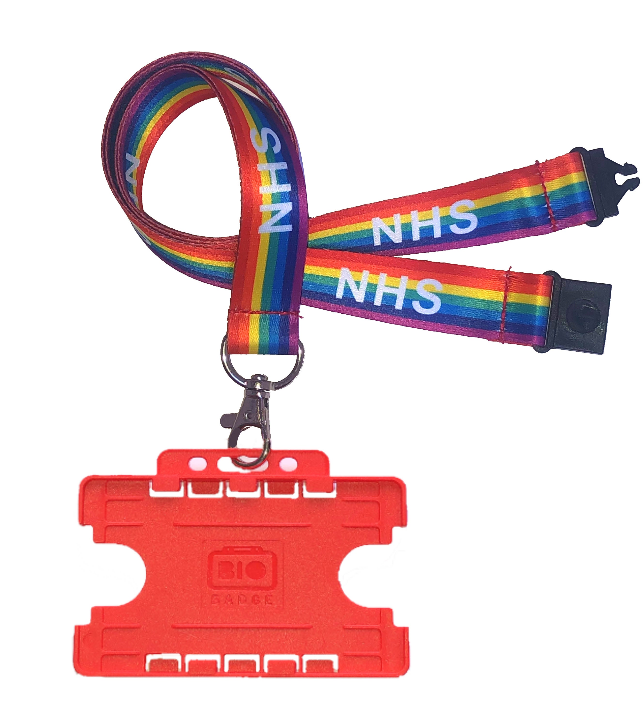 NHS Lanyard Neckstrap &Double Sided ID Badge Titular de la Etsy