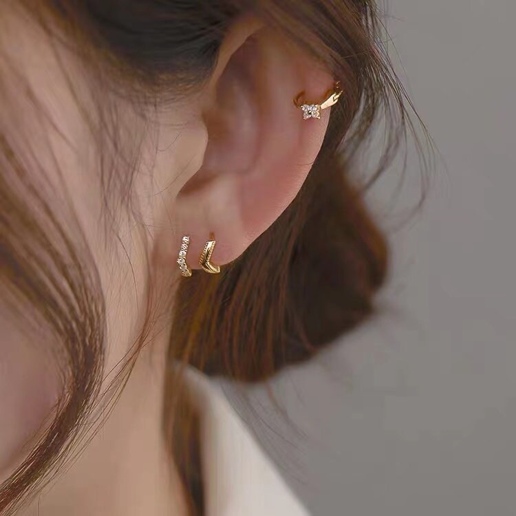Cartier love shop earrings