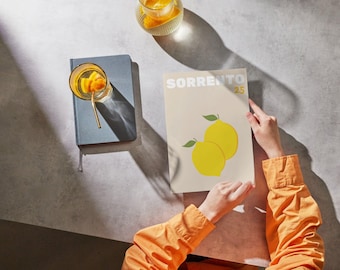 Szablon Canva albumu ze zdjęciami z podróży do Włoch: personalizowany album na stolik kawowy