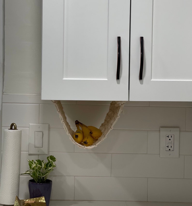 Custom Macrame Fruit Hammock/ Under the Banana Sling Etsy