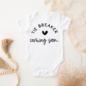 Tie Breaker Coming Soon SVG | Baby Announcement SVG 