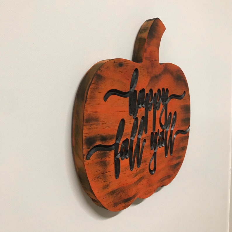 Pumpkin Sign Happy Fall Y\u2019all Fall Sign