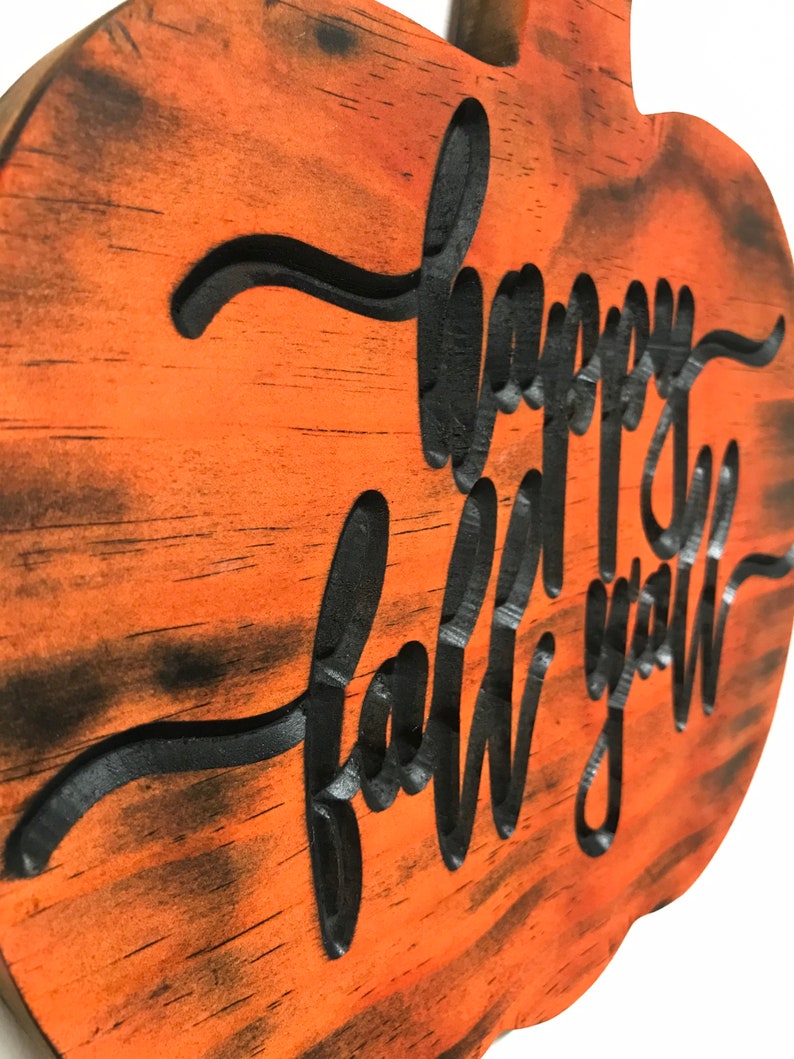 Pumpkin Sign Happy Fall Y\u2019all Fall Sign