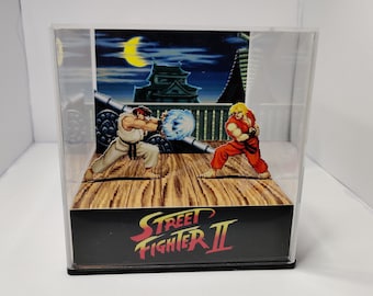 Diorama Cube Street Fighter II