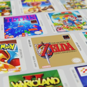ゲームボーイ & ゲームボーイカラー ラベル - カートリッジ ラベル