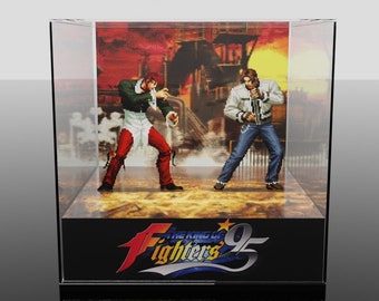 額入りキング・オブ・ファイターズ 95 ポスター - レトロ ゲーム