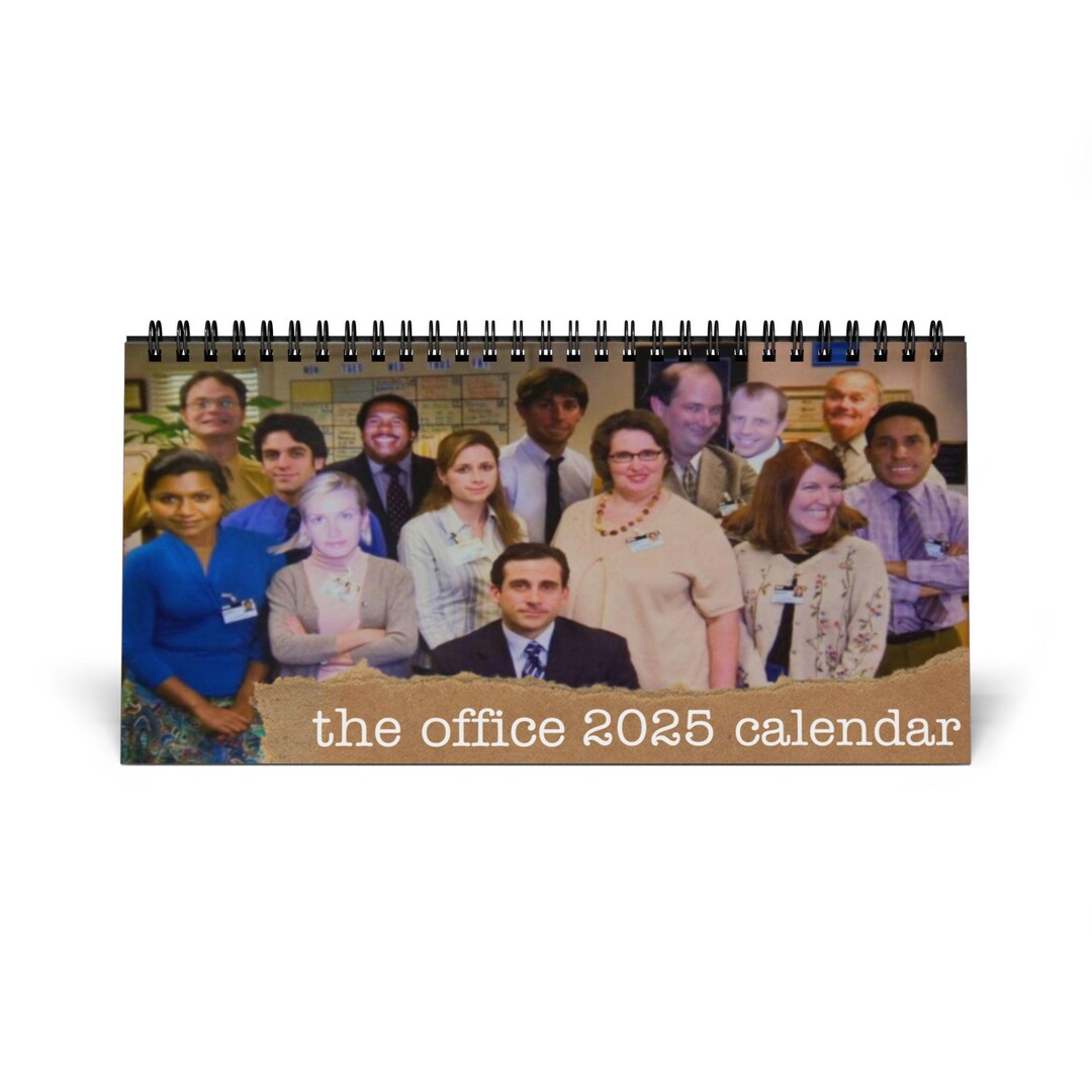 The Office Desk Calendar 2025 the Office TV Show Michael Scott Dwight