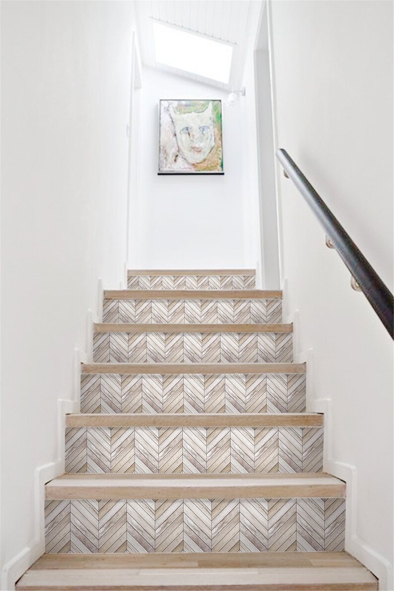 Walraime Stair Riser Decals Peel And Stick Removable Self Etsy