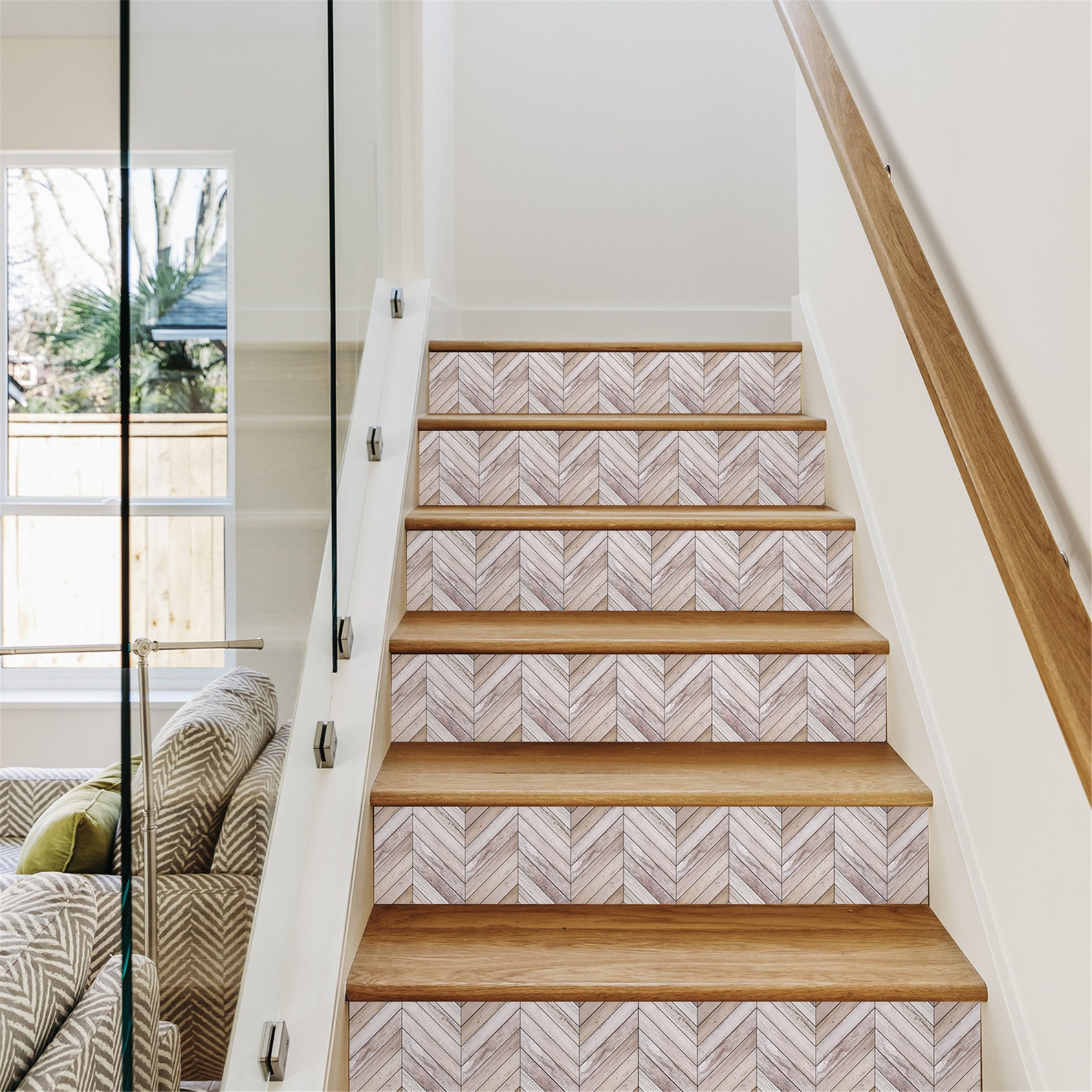 Walraime Stair Riser Decals Peel And Stick Removable Self Etsy