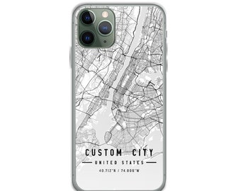 Pixel 5 iPhone 11 Pro Case iPhone 11 Case Oran City Map iPhone Case iPhone 12 Case Galaxy S21 iPhone 12 Pro Max Case iPhone X